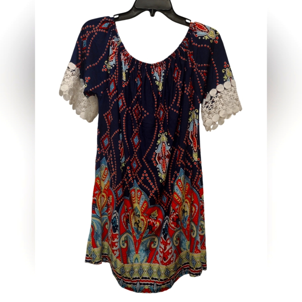 Women's colorful tunic top